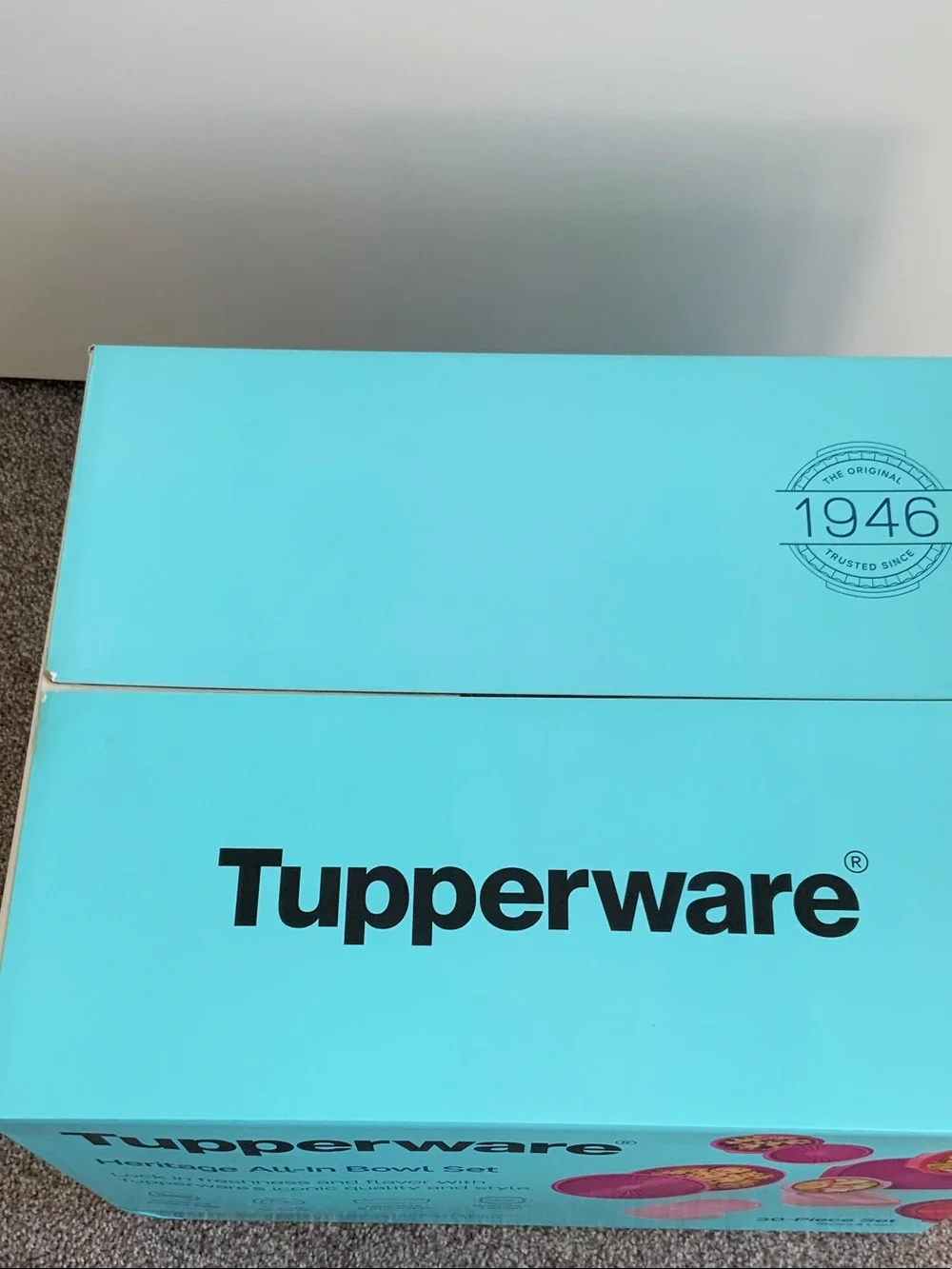 Tupperware Heritage All-In Bowl Set